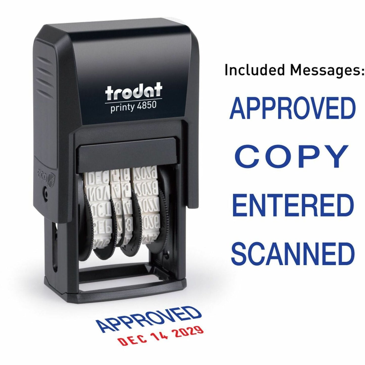 Trodat Micro Message Date Stamp (E4853L)