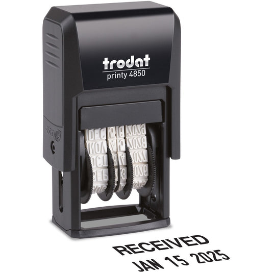 Trodat Micro Message Date Stamp (E4853L)