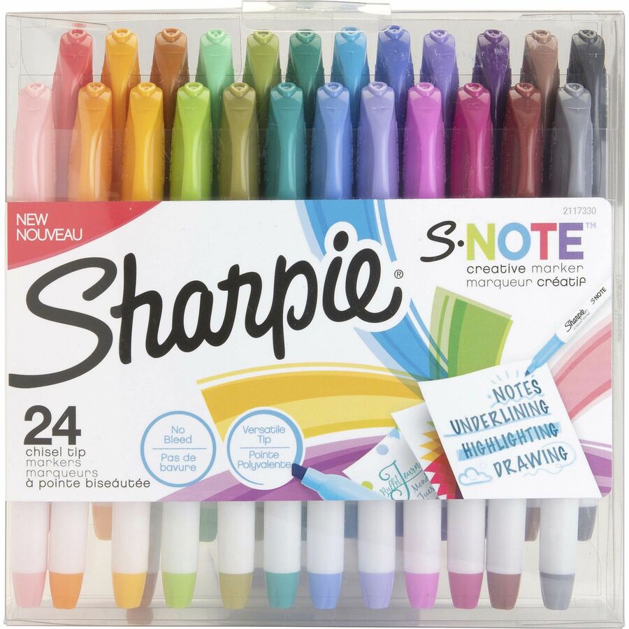 Sharpie S-Note Creative Markers, Chisel Tip (2158059)