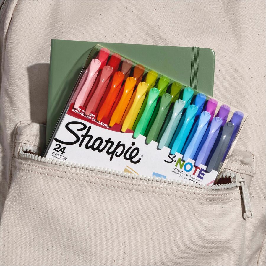 Sharpie S-Note Creative Markers, Chisel Tip (2158059)