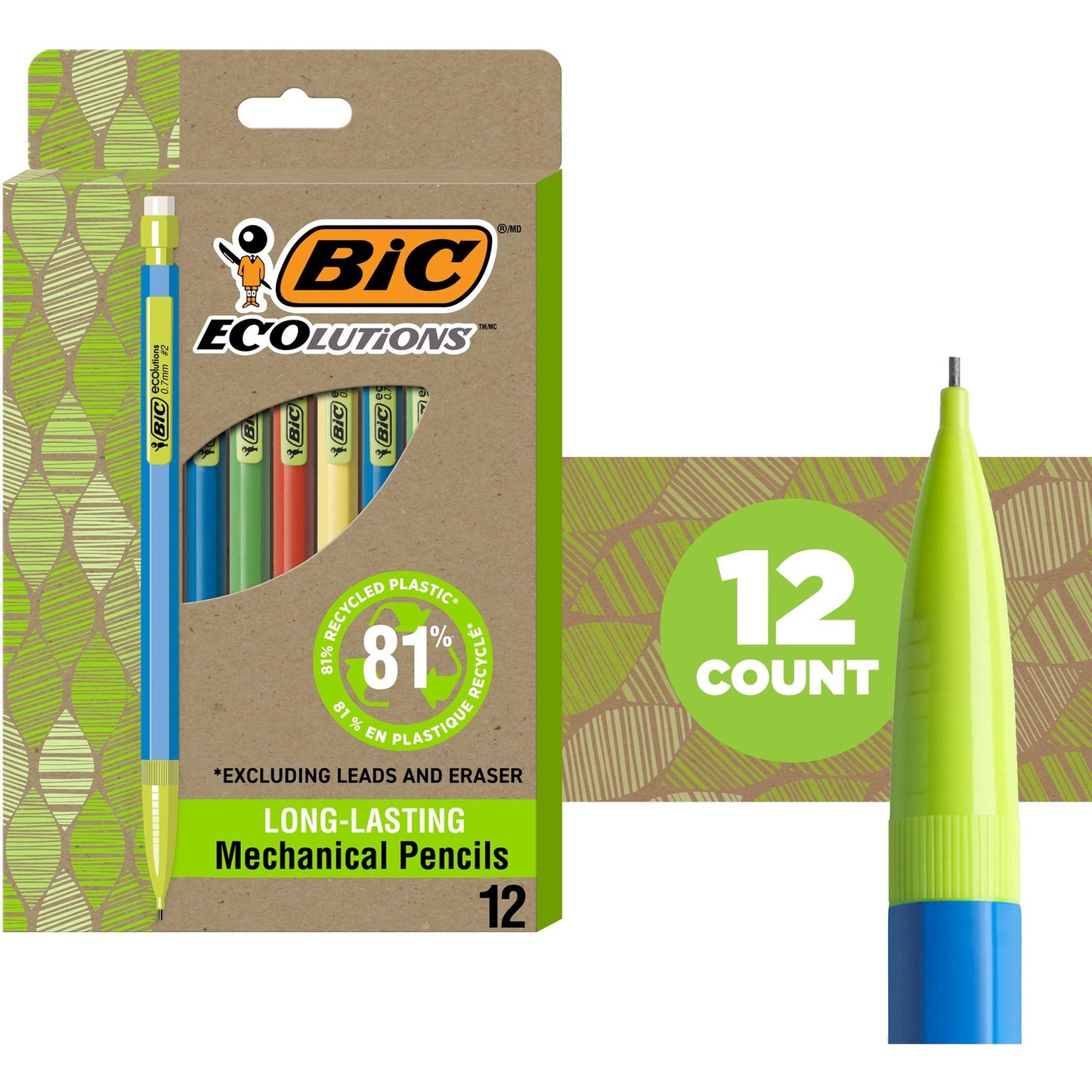 BIC Ecolutions Xtra Life Mechanical Pencil (MPE12)