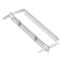 Acco Premium Two-Piece Two-Prong Paper Fastener Base and Compressor Sets, 1" Capacity, 2.75" Center to Center, Silver, 50/Box (70012)