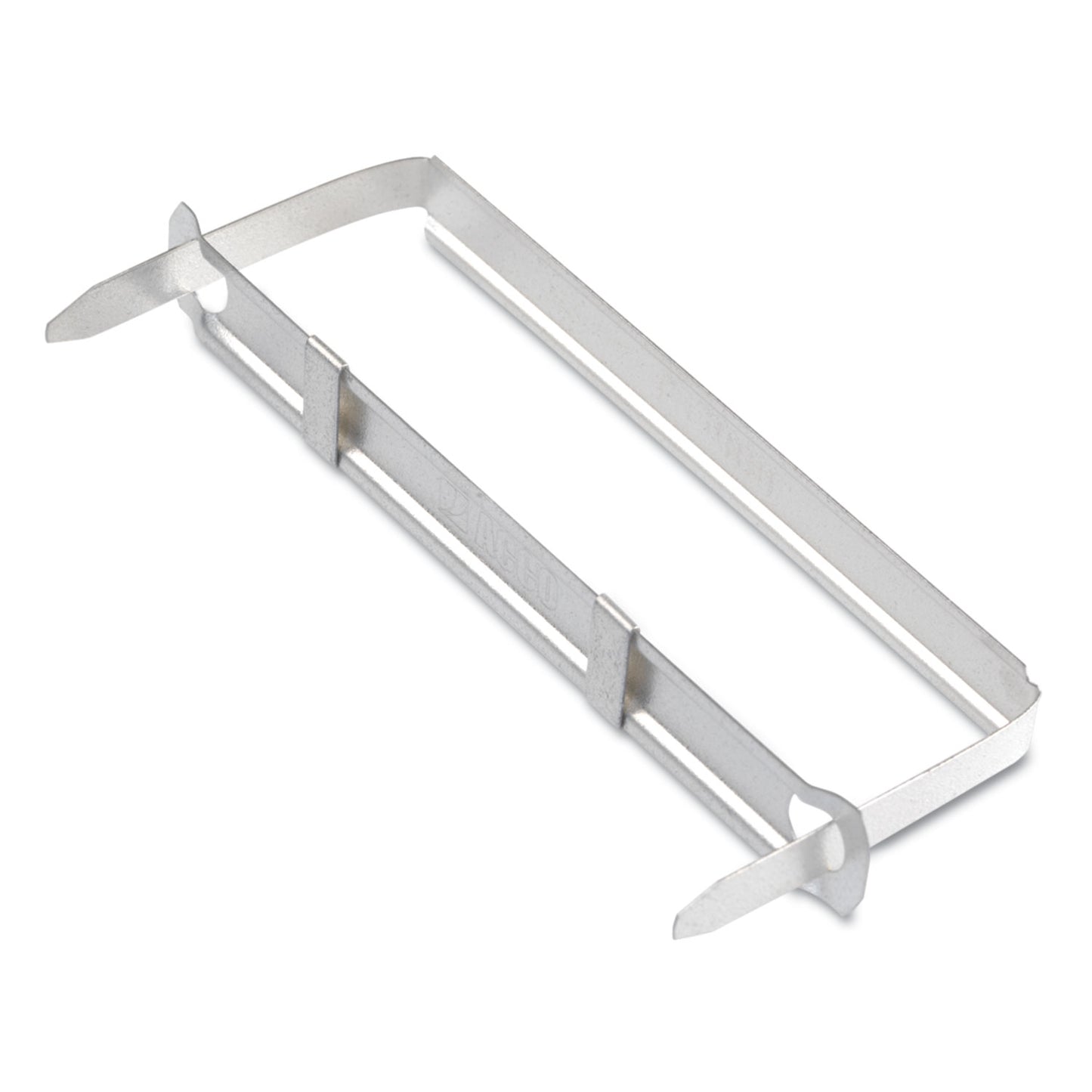 Acco Premium Two-Piece Two-Prong Paper Fastener Base and Compressor Sets, 1" Capacity, 2.75" Center to Center, Silver, 50/Box (70012)