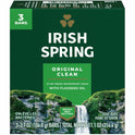 Irish Spring Deodorant Bar Soap with Flaxseed Oil (114177CT)