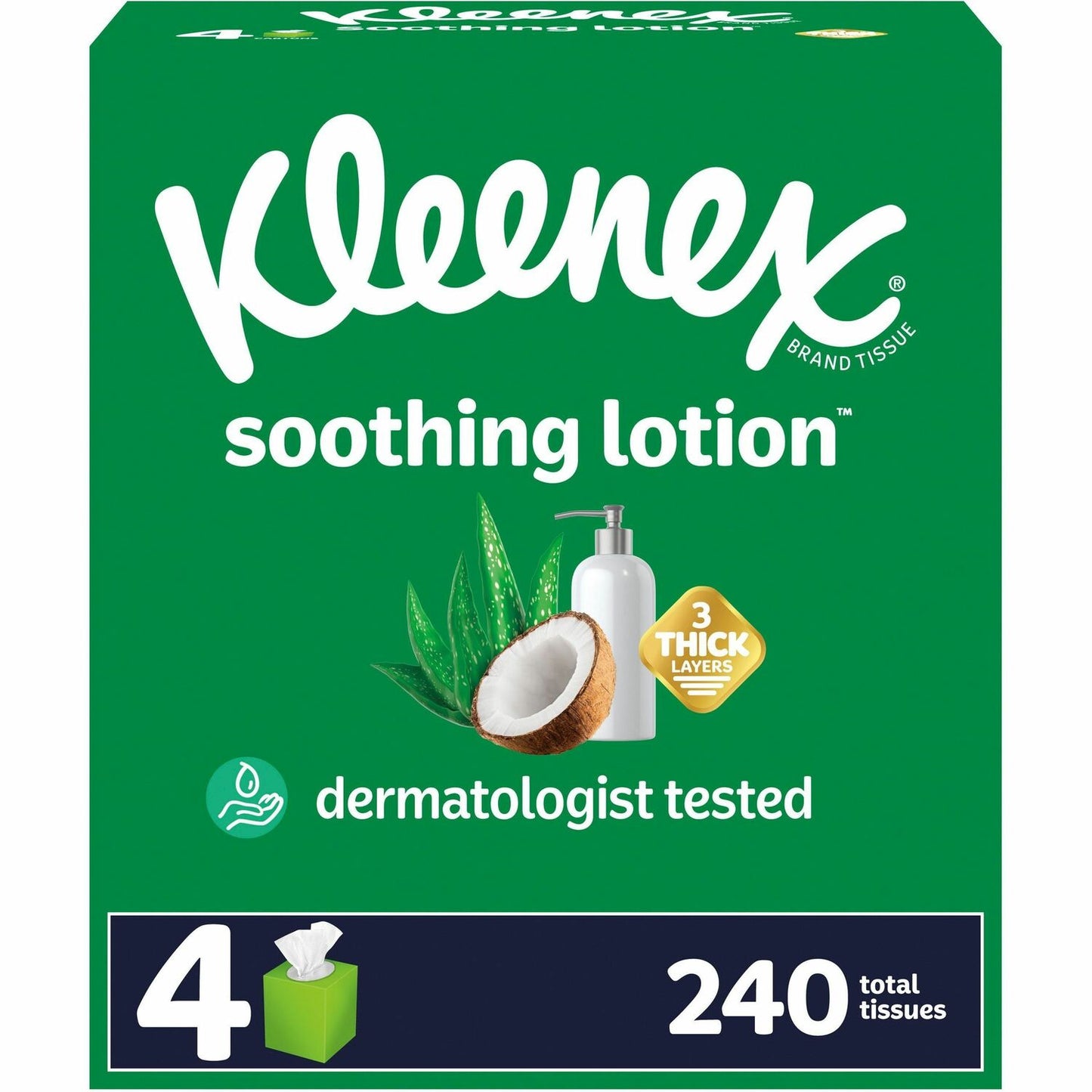 Kleenex Soothing Lotion Tissues (54289CT)