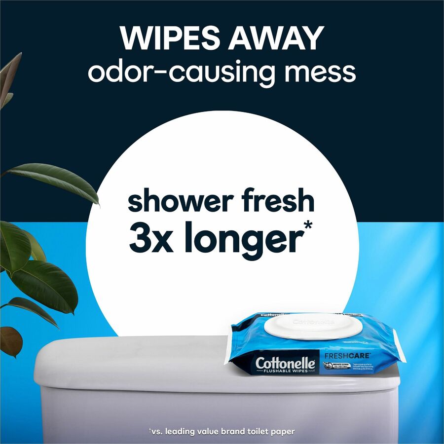 Cottonelle Flushable Wipes (54495)