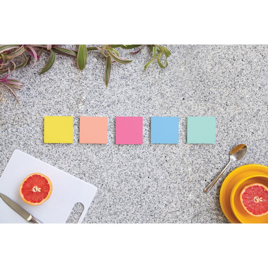  Super Sticky Note Pads - Summer Joy Color Collection (6545SSJOY)