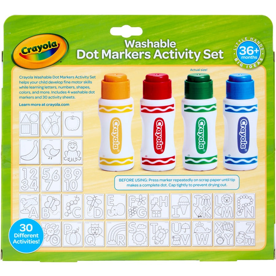 Crayola Washable Dot Marker Activity Set (811494)