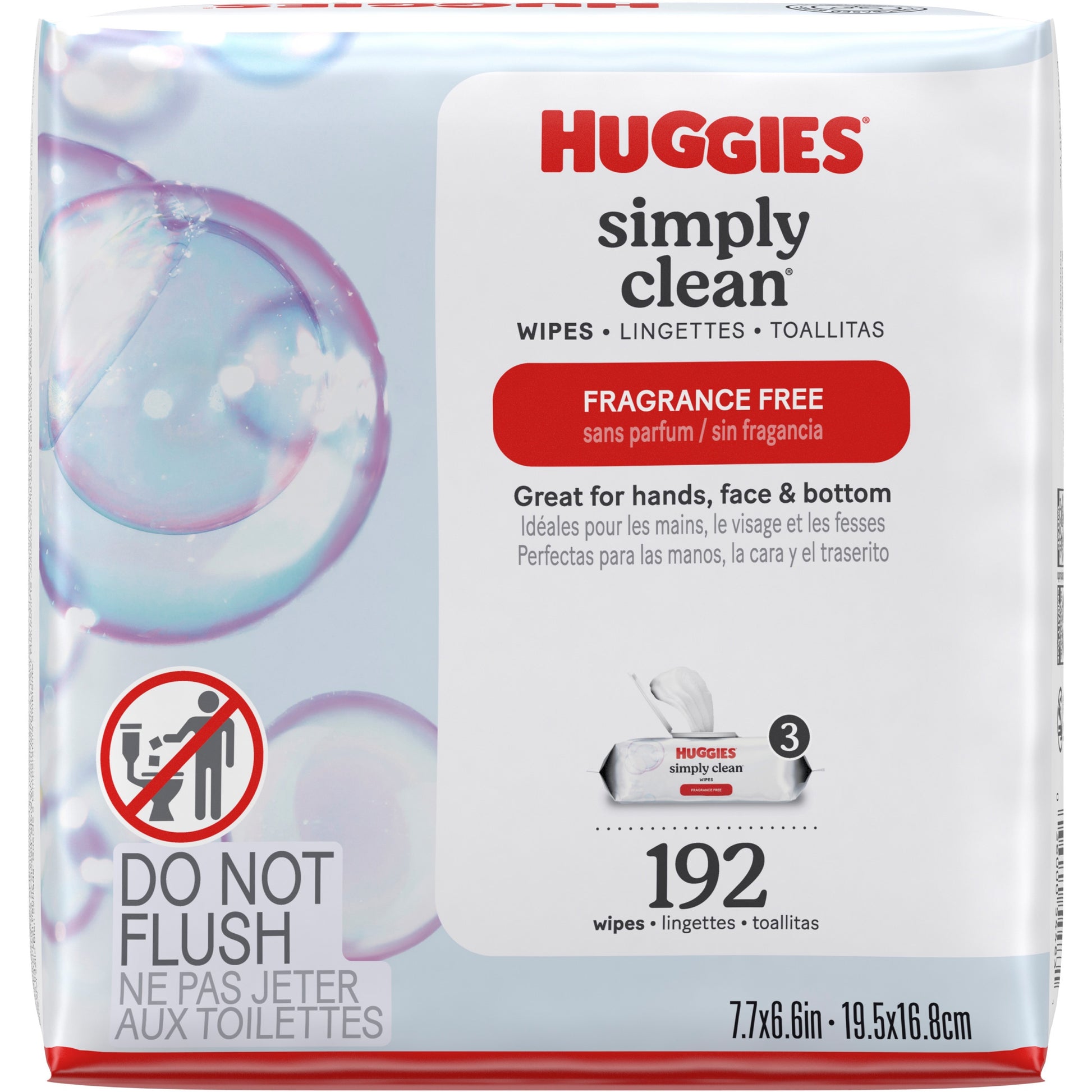 Huggies Simply Clean Wipes (54483)