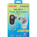 Maxell True Wireless Dual Driver Bluetooth Earbuds (199652)