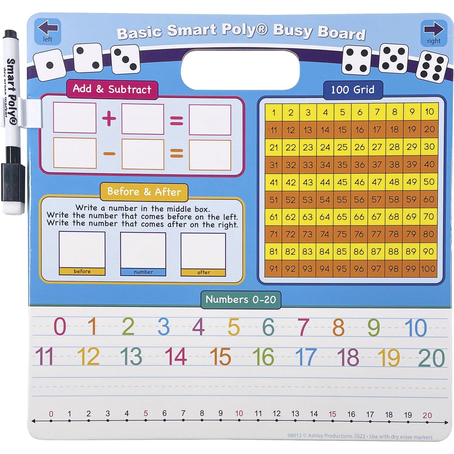 Ashley Educational Basics Smart Poly Board (98012)