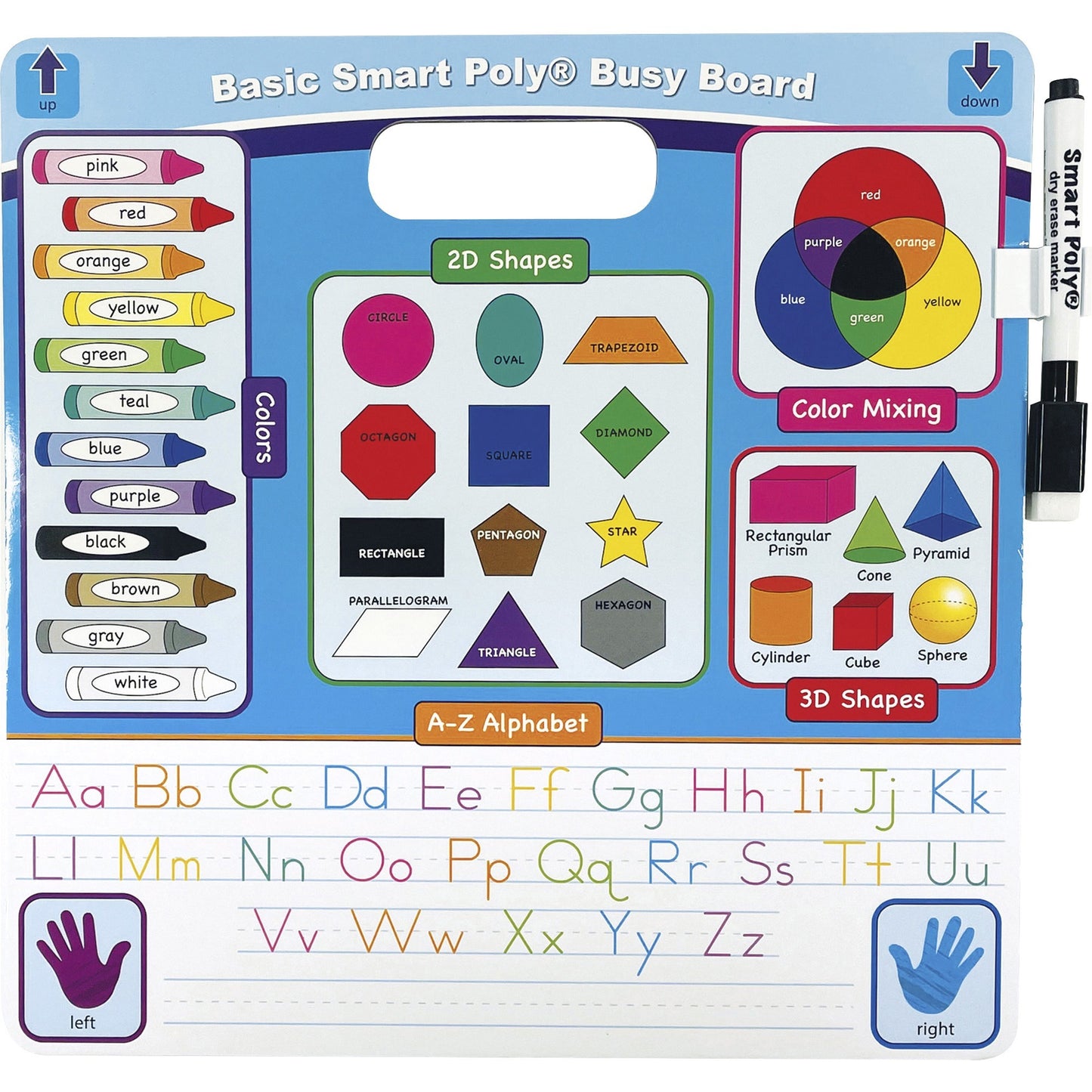 Ashley Educational Basics Smart Poly Board (98012)