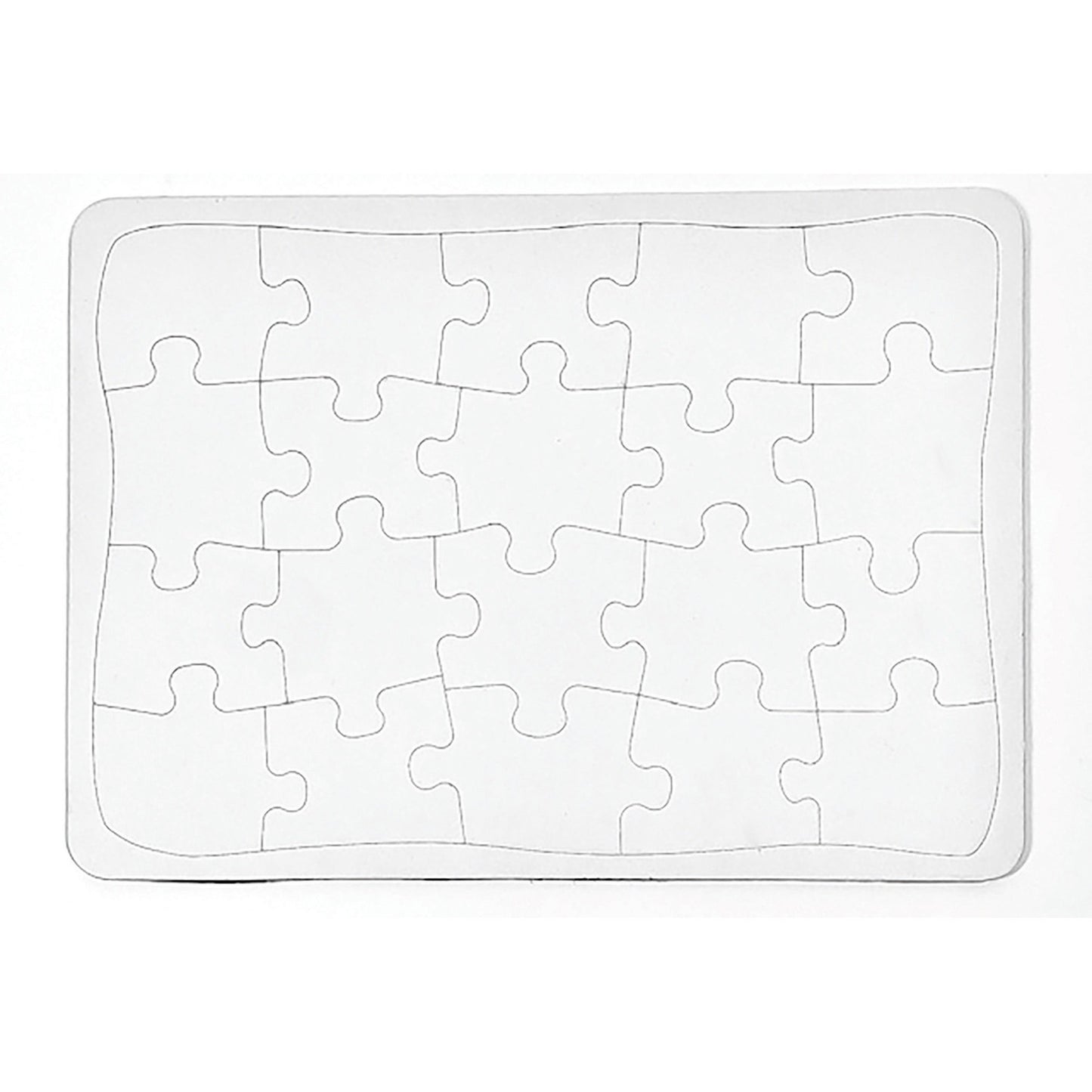 Ashley Blank White Puzzle (10718)