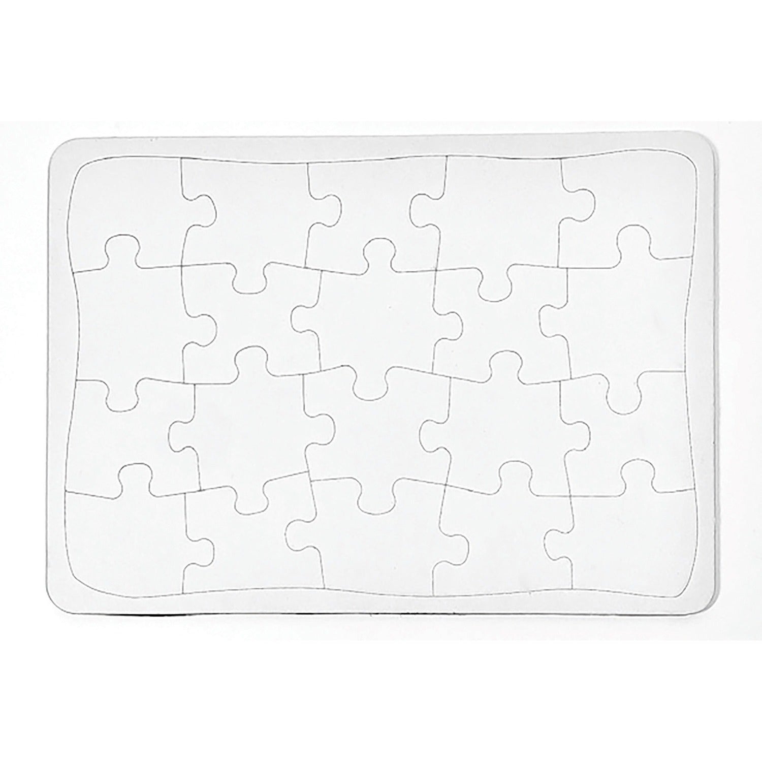 Ashley Blank White Puzzle (10718)