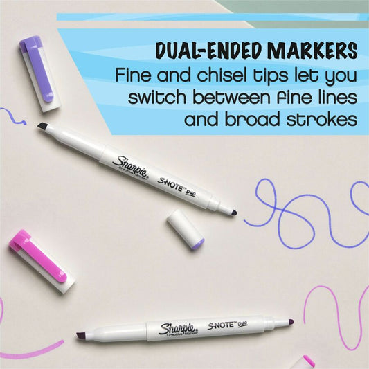 Sharpie S-Note Duo Dual-Tip Markers (2154173)