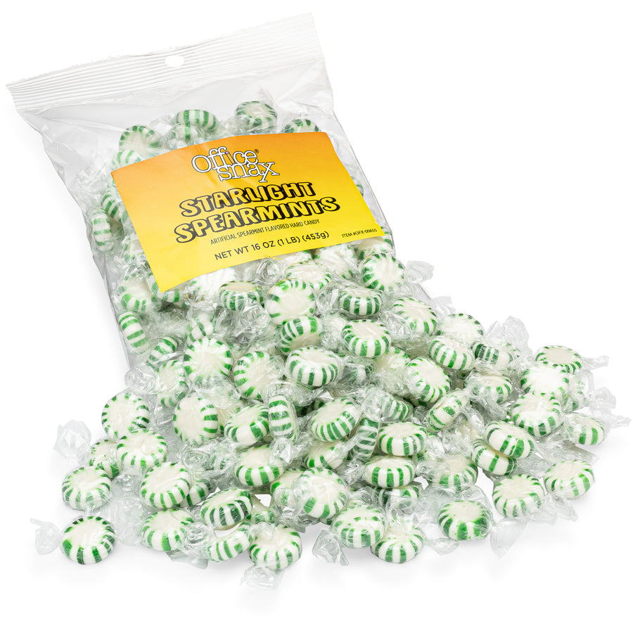 Office Snax Tub of Starlight Spearmints Candy (00655)