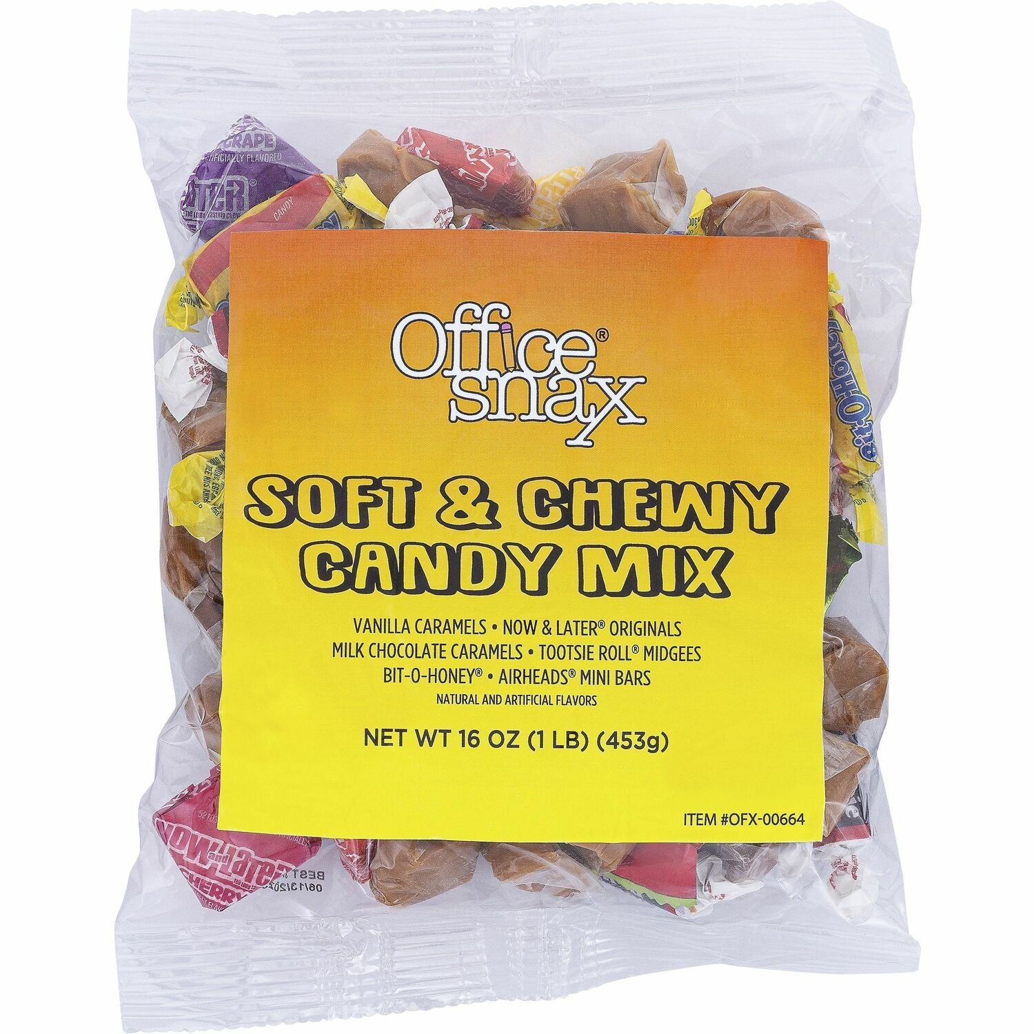 Office Snax Soft & Chewy Mix Assorted Candy (00664)