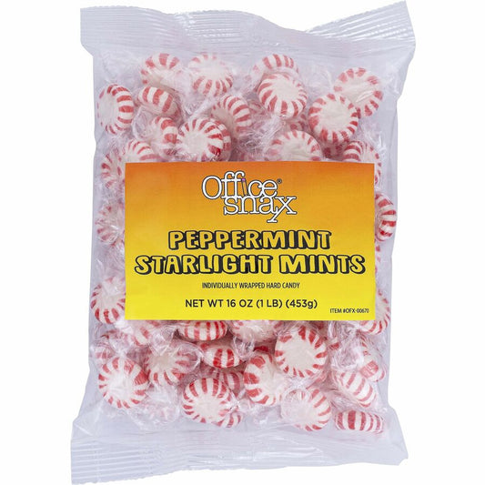 Office Snax Starlight Peppermints Hard Candy (00670)