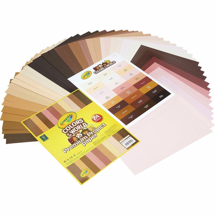 Crayola Colors of the World Construction Paper (990091)