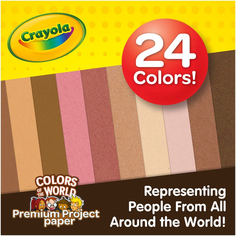 Crayola Colors of the World Construction Paper (990091)