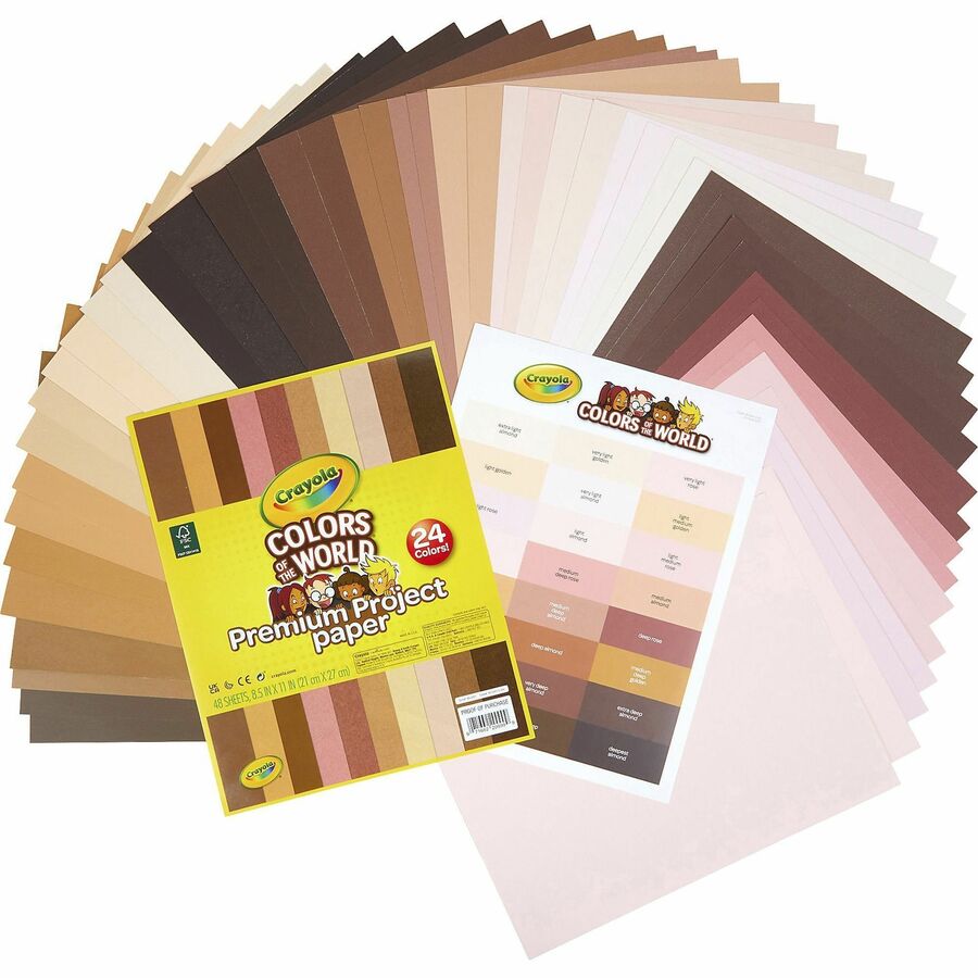 Crayola Colors of the World Construction Paper (990091)