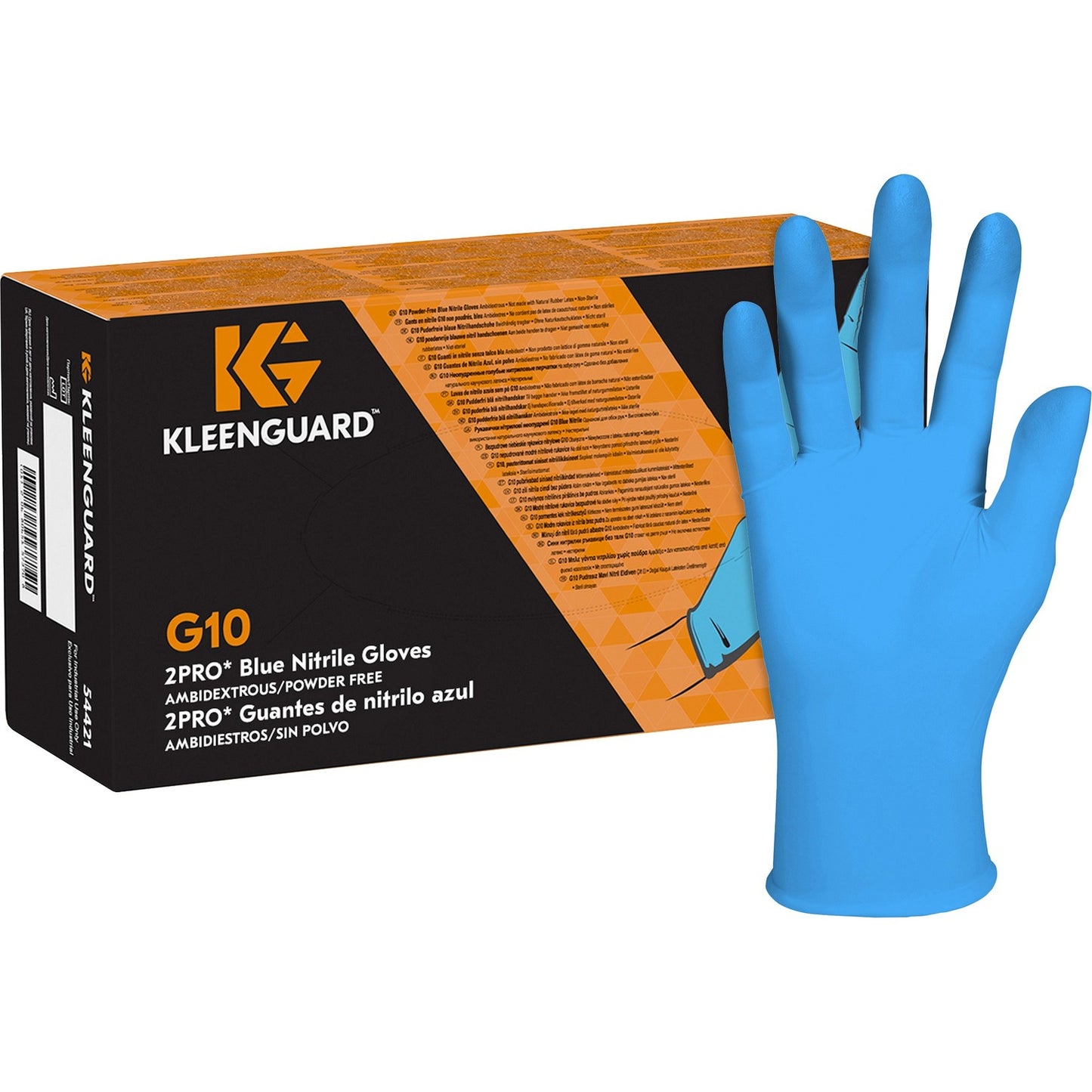 Kleenguard G10 Blue Nitrile Gloves (54421)