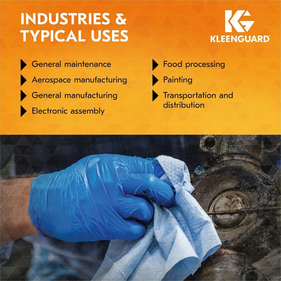 Kleenguard G10 Blue Nitrile Gloves (54421)