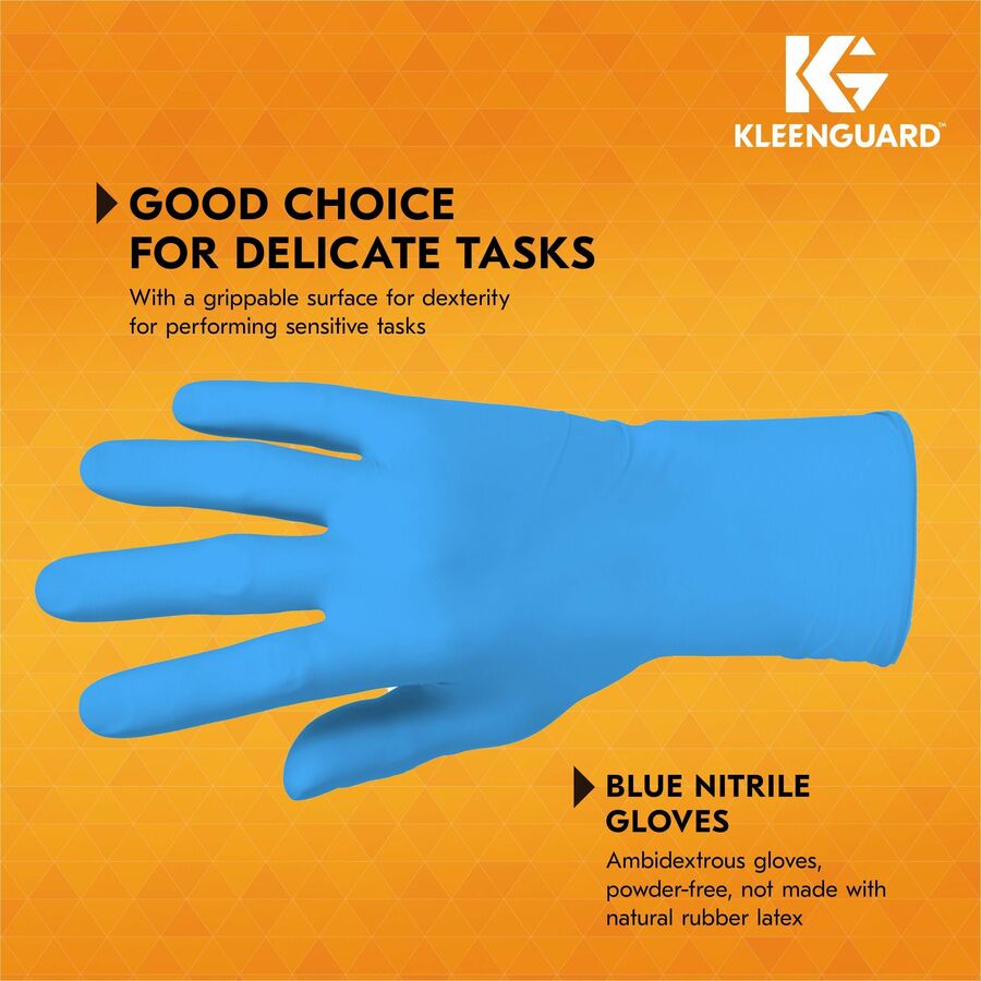 Kleenguard G10 Blue Nitrile Gloves (54421)