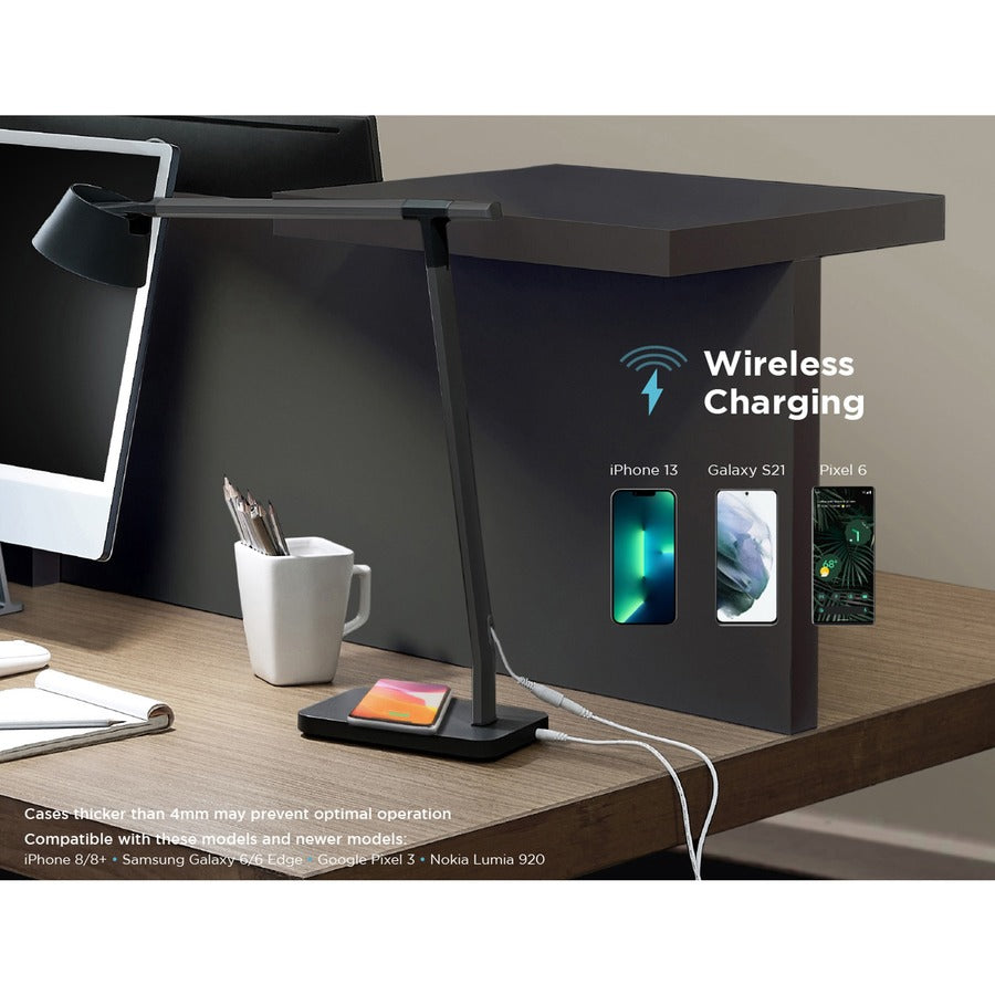 Bostitch Verve Adjustable LED Desk Lamp (2200QISMBK)