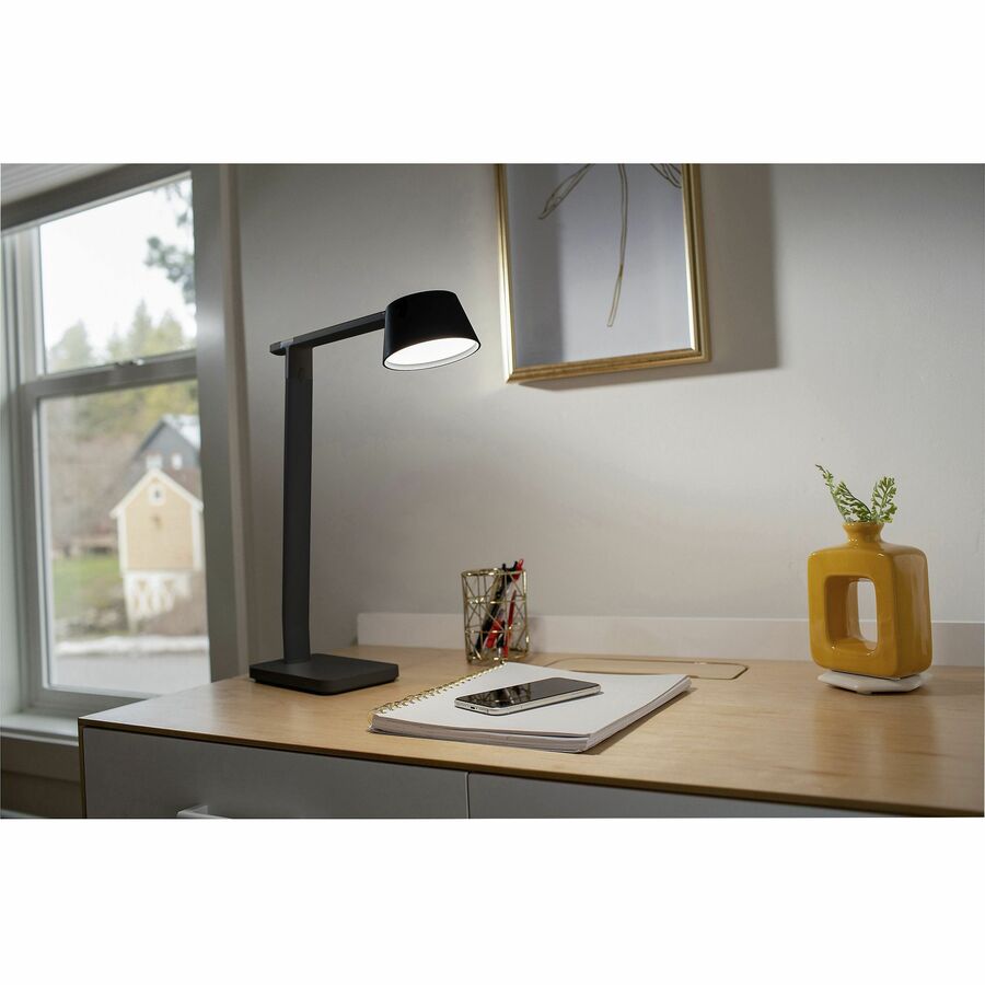 Bostitch Verve Adjustable LED Desk Lamp (2200USBSMBK)