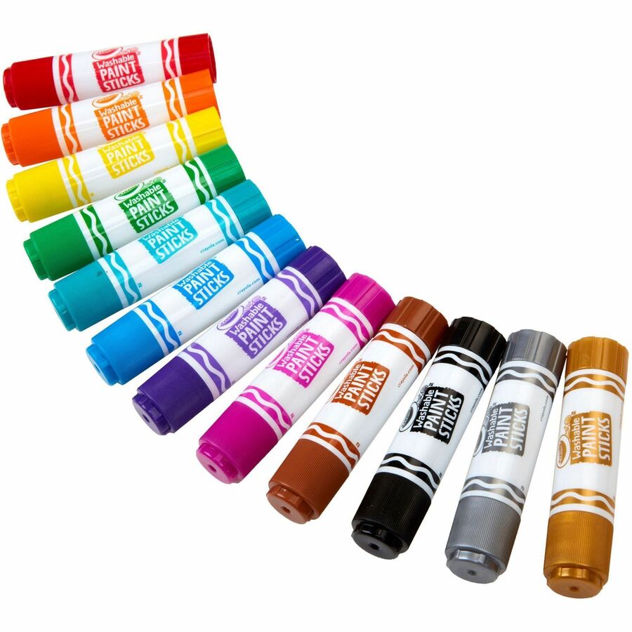 Crayola Project Quick-Dry Paint Sticks (546211)