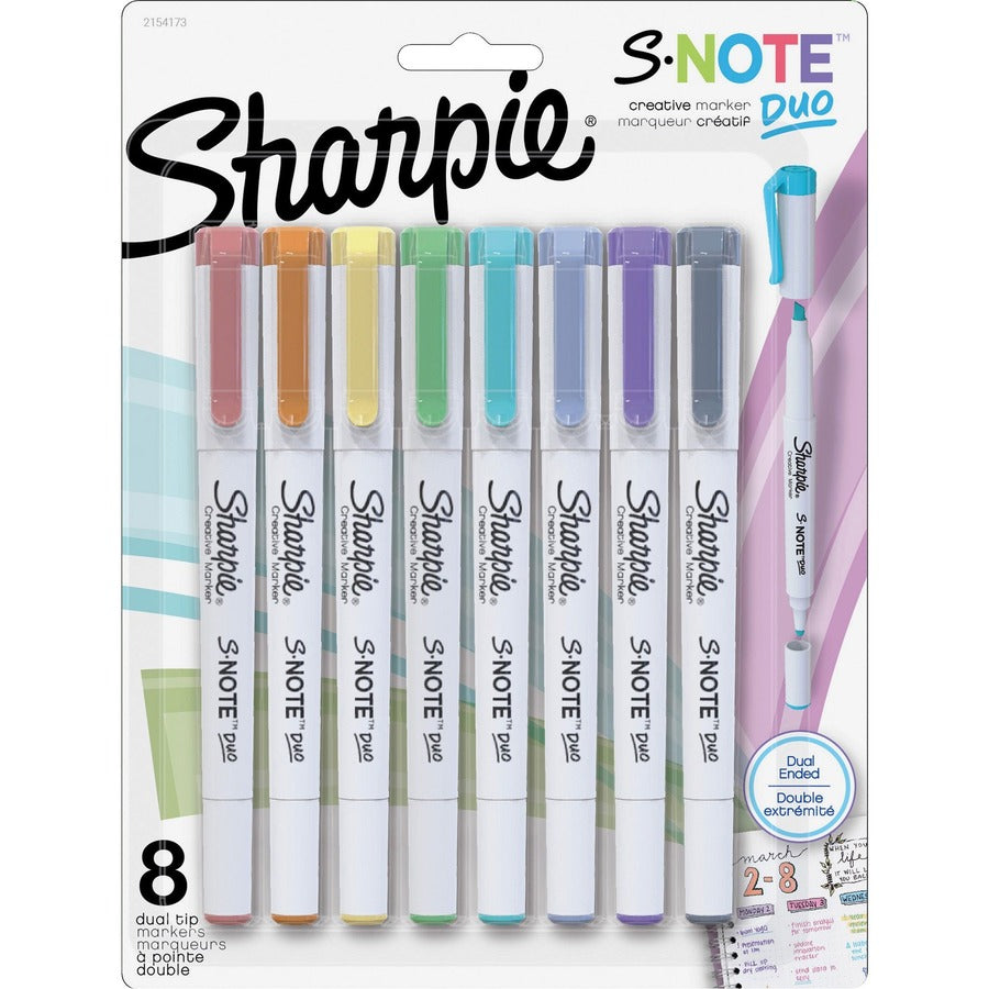 Sharpie S-Note Duo Dual-Tip Markers (2154173BX)