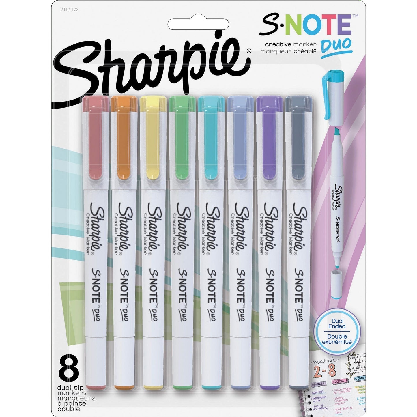 Sharpie S-Note Duo Dual-Tip Markers (2154173BX)