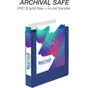 Samsill Durable 1.5 Inch Binder, Made in the USA, D Ring Customizable Clear View Binder, Basic Assortment, 4 Pack, Each Holds 350 Page (MP46458)