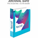 Samsill Durable 2 Inch Binder, Made in the USA, D Ring Customizable Clear View Binder, Fashion Assortment, 4 Pack, Each Holds 475Page (MP46469)