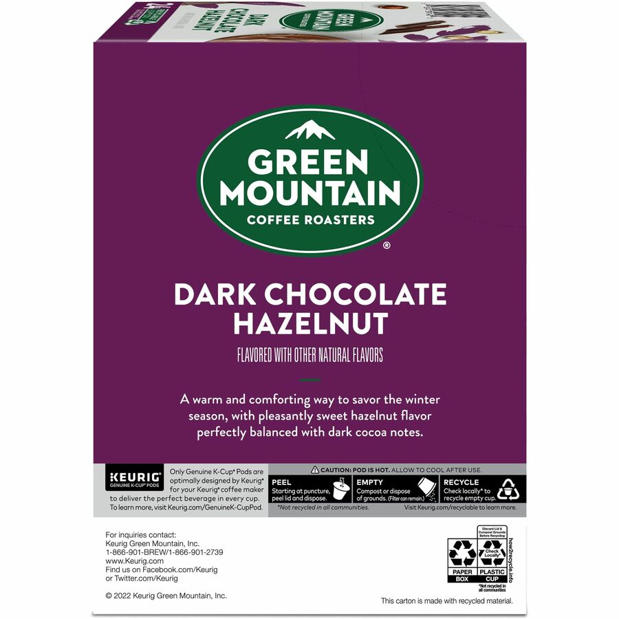  K-Cup Dark Chocolate Hazelnut Coffee (9140)