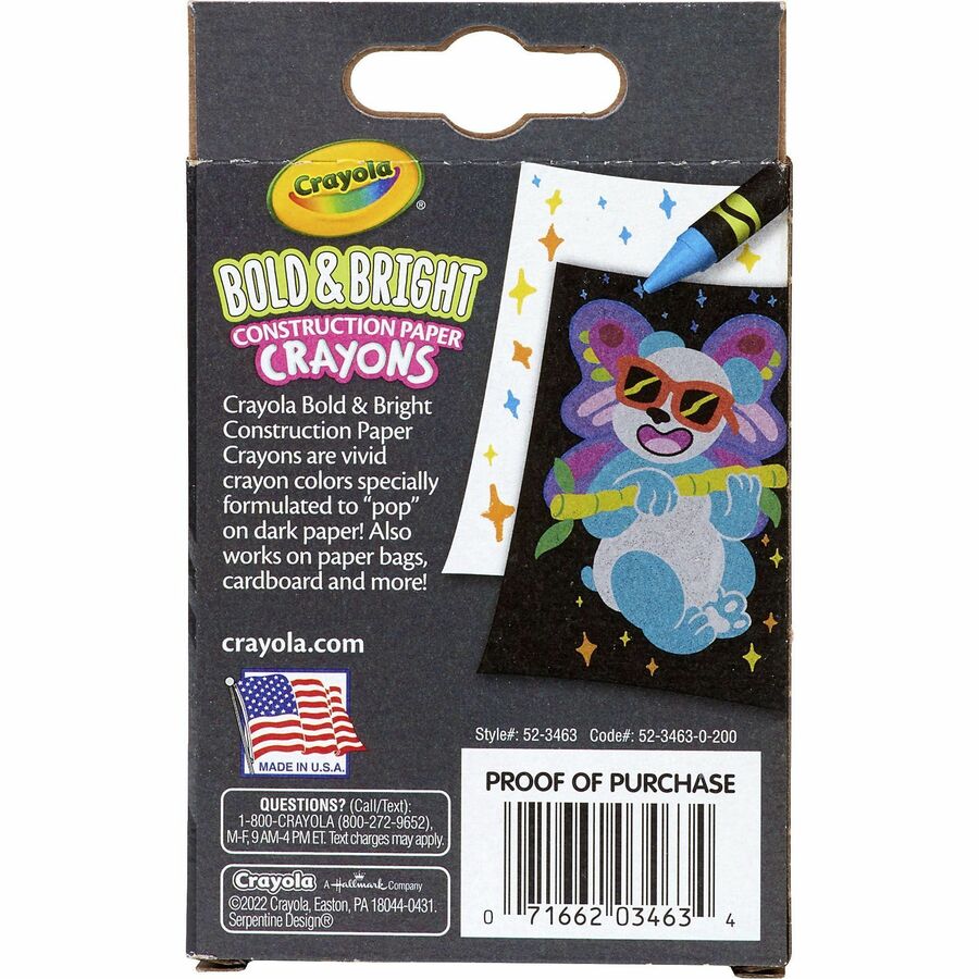 Crayola Construction Paper Crayons (523463)
