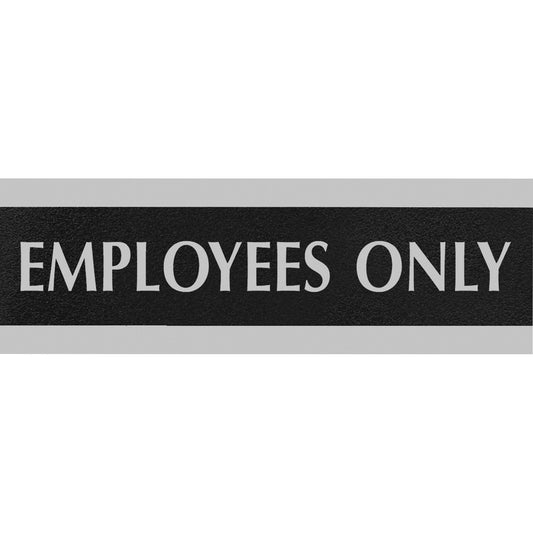 Headline Signs EMPLOYEES ONLY Sign (4760)