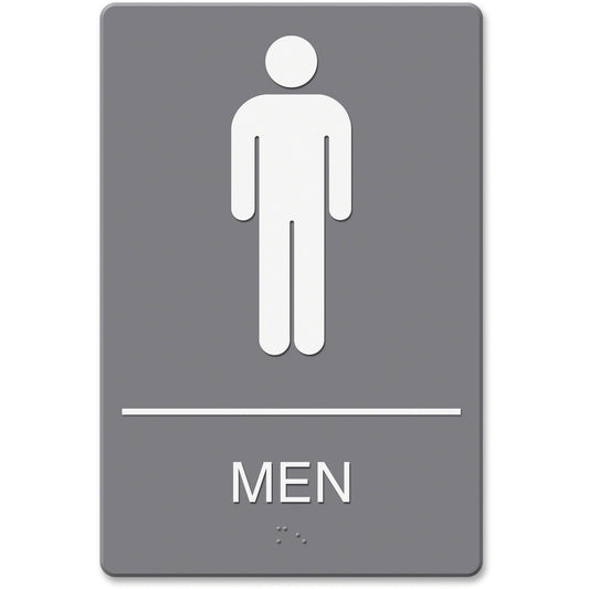 Headline Signs ADA MEN Restroom Sign (4817)