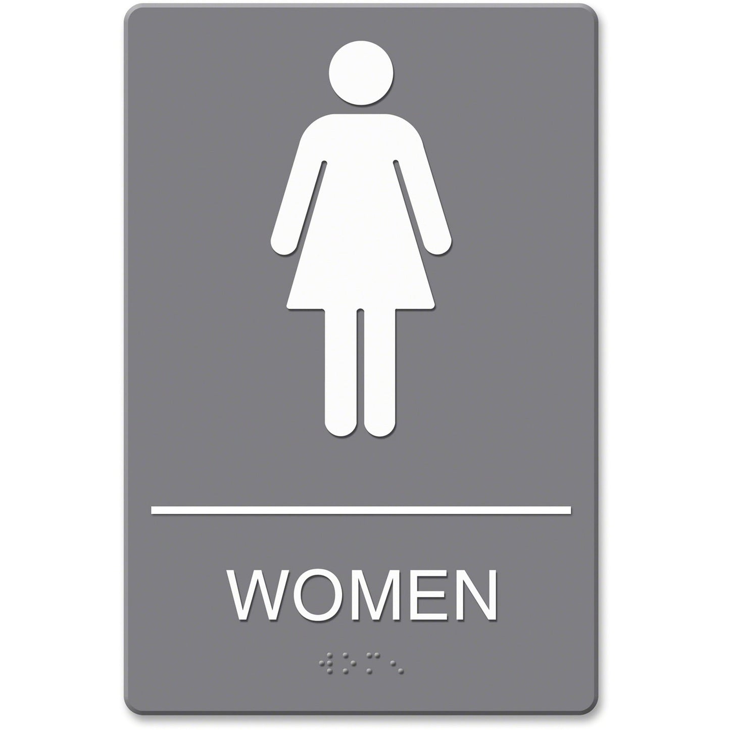 Headline Signs ADA WOMEN Restroom Sign (4816)