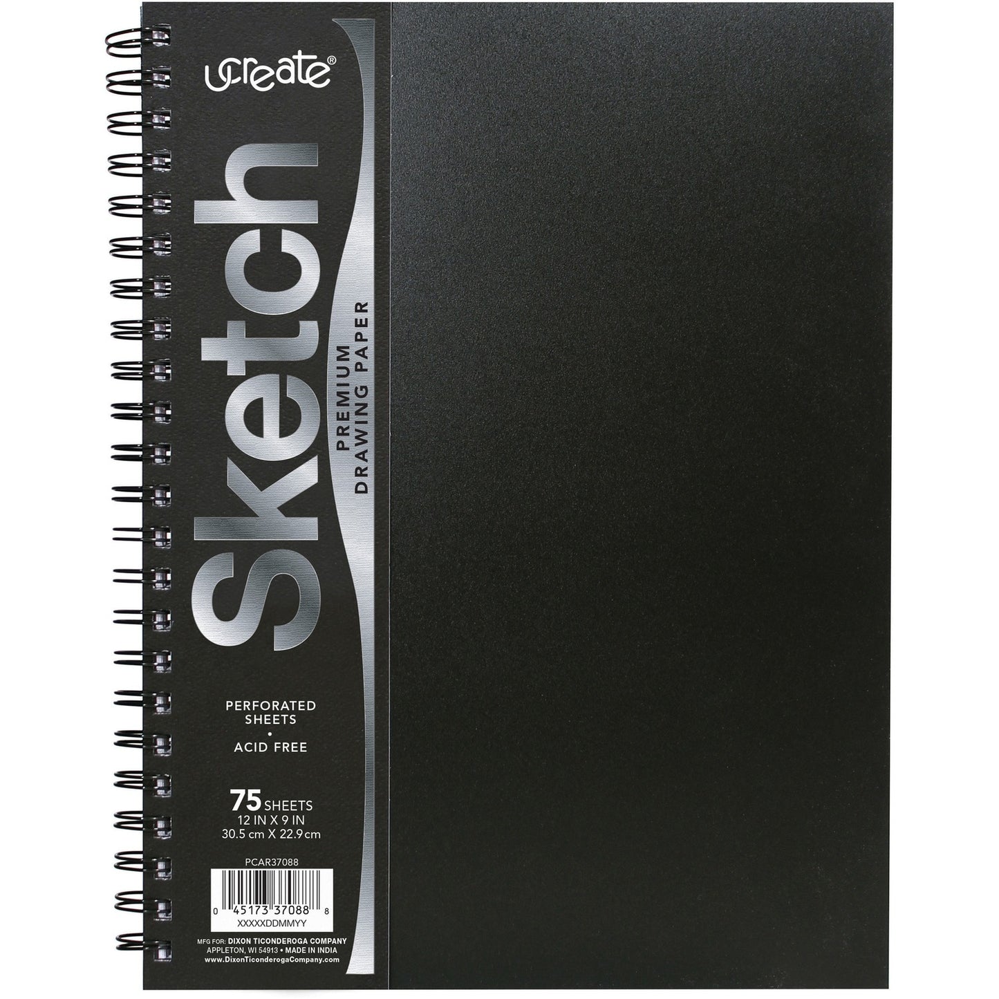 UCreate Poly Cover Sketch Book (PCAR37088)