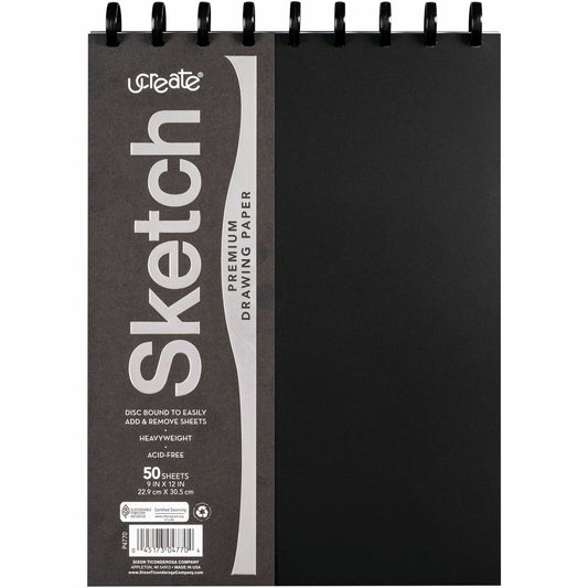 UCreate Disc Bound Sketch Book (P4770)