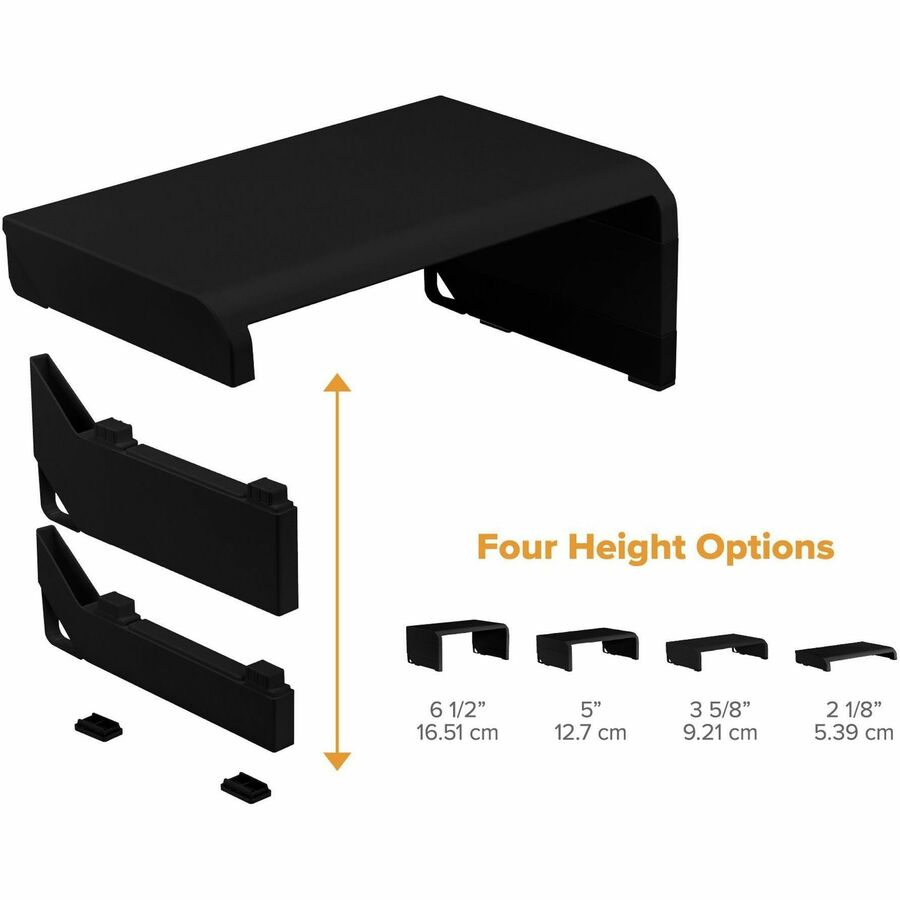 Stanley-Bostitch Adjustable Monitor Stand (KTSTANDBLK)