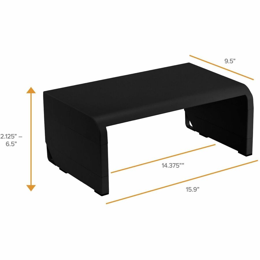 Stanley-Bostitch Adjustable Monitor Stand (KTSTANDBLK)