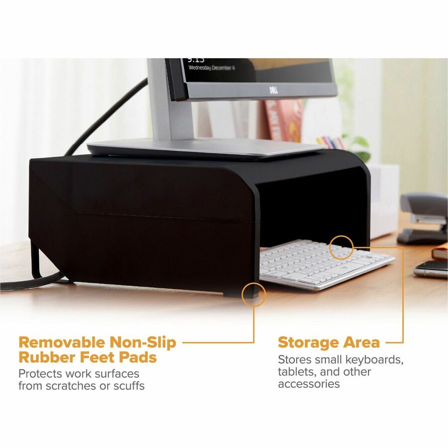 Stanley-Bostitch Adjustable Monitor Stand (KTSTANDBLK)