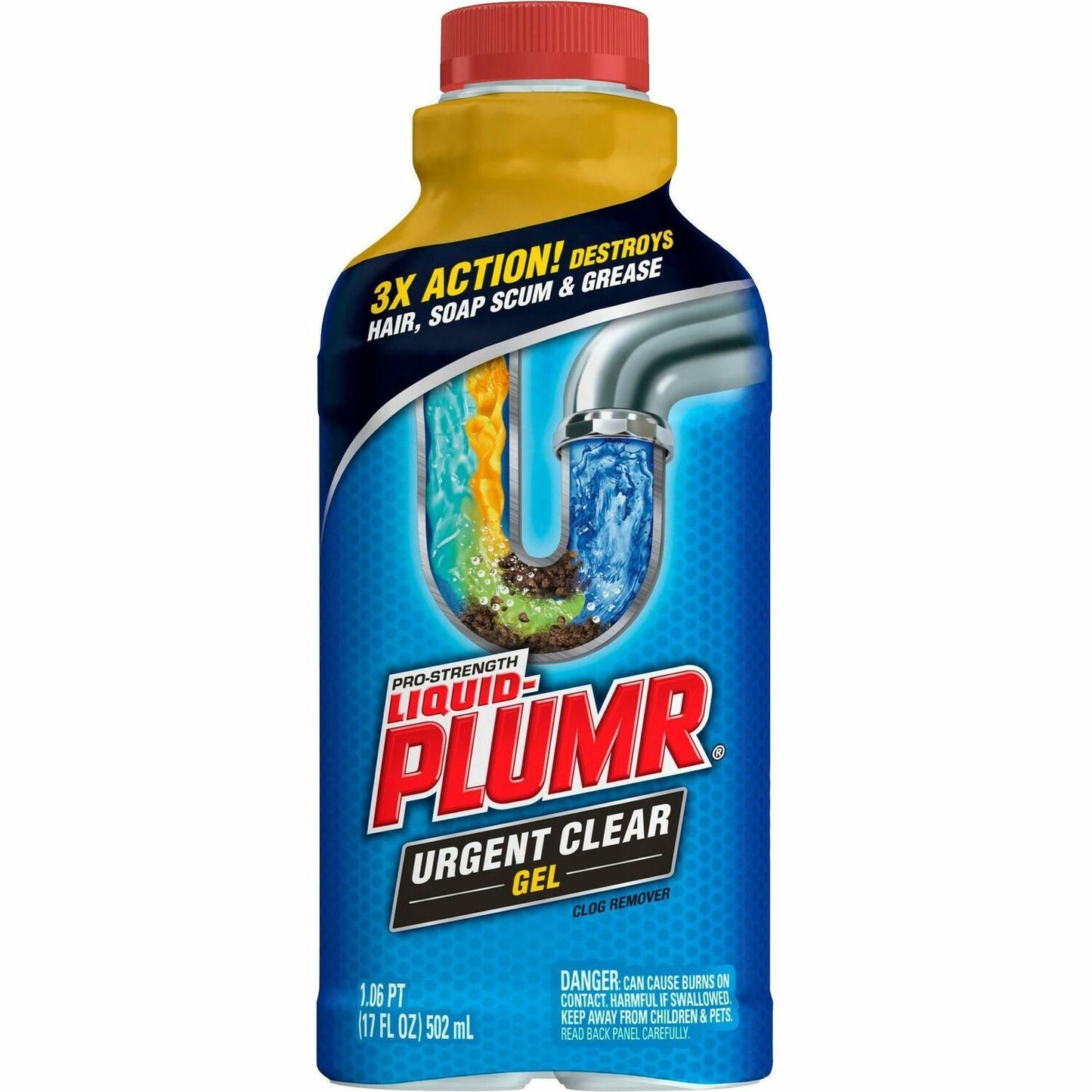 Liquid Plumr Liquid-Plumr Urgent Clear Pro-Strength Clog Remover (30548)