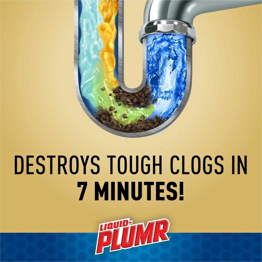 Liquid Plumr Liquid-Plumr Urgent Clear Pro-Strength Clog Remover (30548)