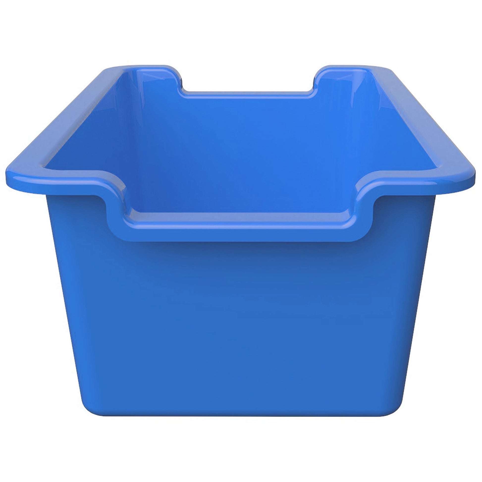 Deflecto Antimicrobial Rectangular Storage Bin (39510BLU)