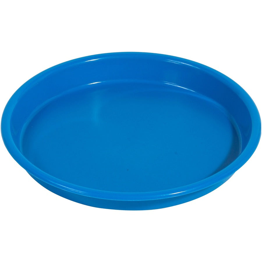 Deflecto Kids Antimicrobial Round Craft Tray (39514BLU)