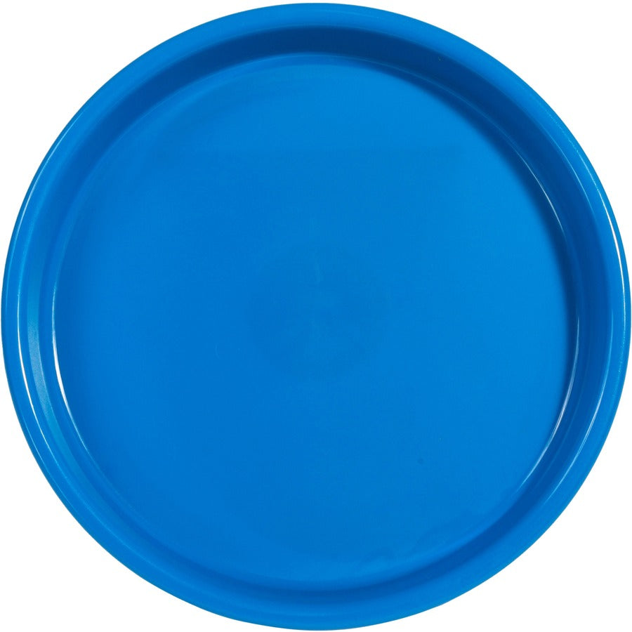 Deflecto Kids Antimicrobial Round Craft Tray (39514BLU)